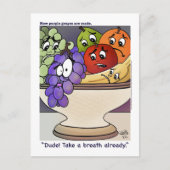 Postkarte atmen (Vorderseite)