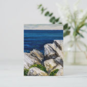 Postkarte - Auf den Felsen (Stehend Vorderseite)