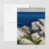 Postkarte - Auf den Felsen (Vorne/Hinten)