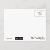 Postkarte auf der oberen Westseite (Rückseite)