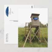 Postkarte - auf der Pirsch (Vorne/Hinten)