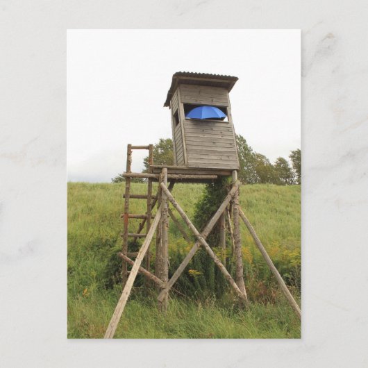 Postkarte - auf der Pirsch (Vorderseite)
