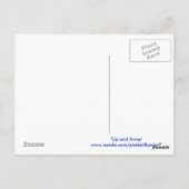 Postkarte "Auf und weg" (Rückseite)