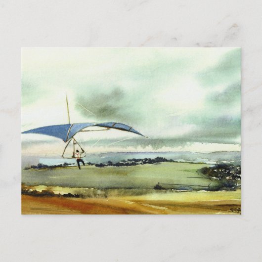 Postkarte "Auf und weg" (Vorderseite)