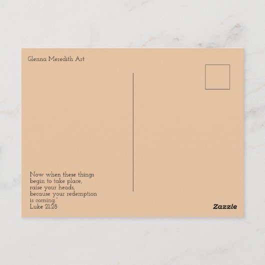 Postkarte aufsuchen (Rückseite)