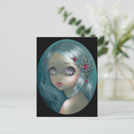 Postkarte "Augen am Himmel" (Stehend Vorderseite)