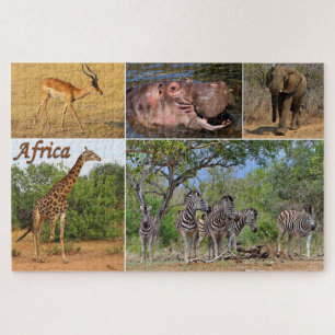 Postkarte aus Afrika Puzzle