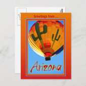 Postkarte aus Arizona (Vorne/Hinten)