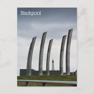 Postkarte aus Blackpool