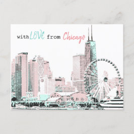 Postkarte aus Chicago