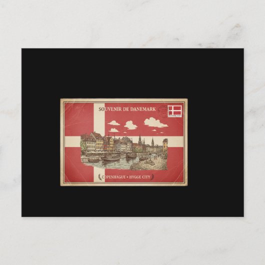 Postkarte aus Dänemark (Vorderseite)