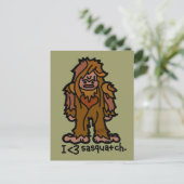 Postkarte aus dem dunklen Wald. (Stehend Vorderseite)