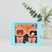 POSTKARTE AUS DEM EDGE (Stehend Vorderseite)