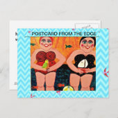POSTKARTE AUS DEM EDGE (Vorne/Hinten)