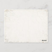 Postkarte aus dem Zweiten Weltkrieg mit amerikanis (Rückseite)