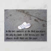 Postkarte aus der Post-Apokalypse #5 (Vorderseite)