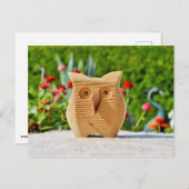 Postkarte aus Eichenholz (Vorne/Hinten)