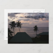 Postkarte aus Fidschi (Vorne/Hinten)