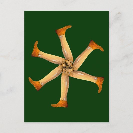 Postkarte aus Holz (Vorderseite)