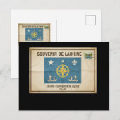 Postkarte aus Lachine (Vorne/Hinten)