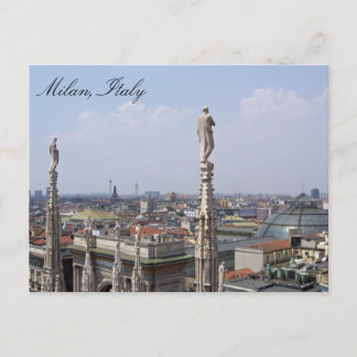 Postkarte aus Mailand, Italien