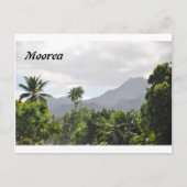 Postkarte aus Moorea, Französisch-Polynesien (Vorderseite)