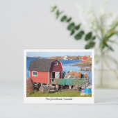 Postkarte aus Neufundland, Kanada (Stehend Vorderseite)