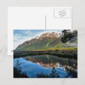 Postkarte aus Neuseeland (Vorne/Hinten)