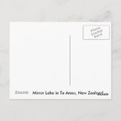 Postkarte aus Neuseeland (Rückseite)