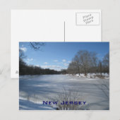 Postkarte aus New Jersey (Vorne/Hinten)