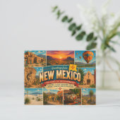Postkarte aus New Mexico (Stehend Vorderseite)