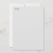 Postkarte aus Oslo, Norwegen (Rückseite)