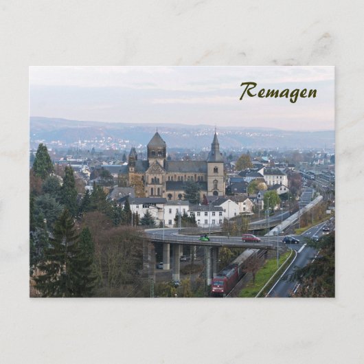 Postkarte aus Remagen (Vorderseite)