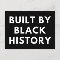 Postkarte aus schwarzer Historie