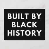 Postkarte aus schwarzer Historie (Vorderseite)