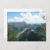 Postkarte aus Südafrika (Vorne/Hinten)