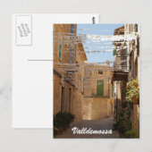 Postkarte aus Valldemossa (Vorne/Hinten)