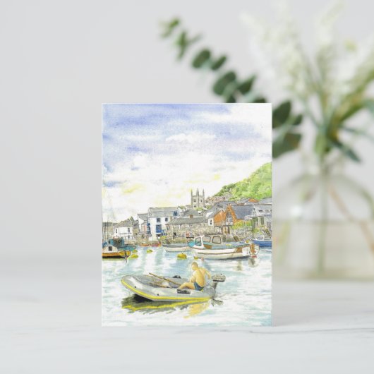 Postkarte "Ausschneiden" (Stehend Vorderseite)