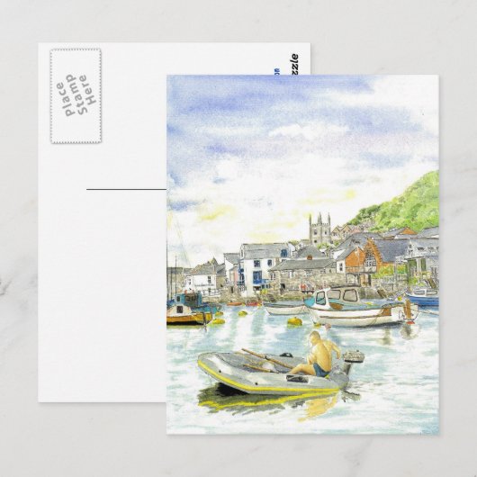 Postkarte "Ausschneiden" (Vorne/Hinten)