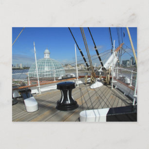 Postkarte außerhalb Cutty Sark, Greenwich, London