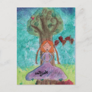 Postkarte "Außerhalb meines Selbst"