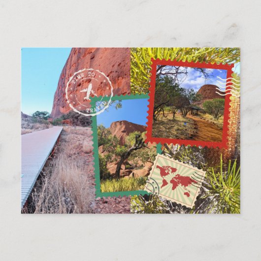 Postkarte Australien (Vorderseite)