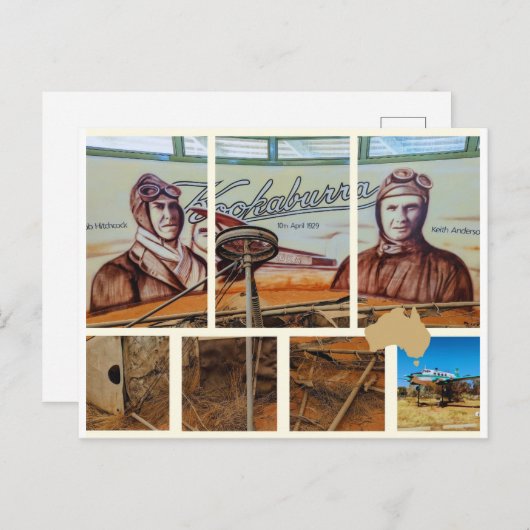 Postkarte Australien (Vorne/Hinten)