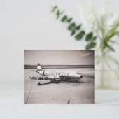 Postkarte "Austrian Airlines" (Stehend Vorderseite)