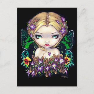 Postkarte "Autumn Crocus Fairy"