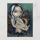 Postkarte "Babirusa Skull" (Vorderseite)