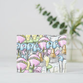 Postkarte - Baby Collage (Stehend Vorderseite)