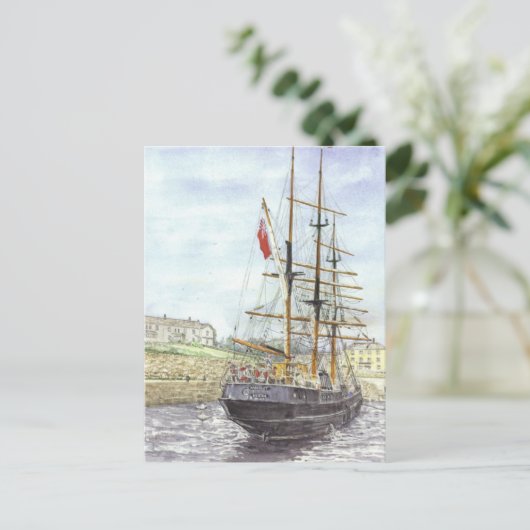 Postkarte "Backout" (Stehend Vorderseite)