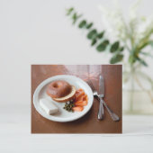 Postkarte Bagel & Lox (Stehend Vorderseite)
