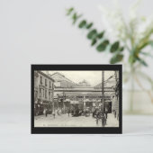 Postkarte - Bahnhof Brighton (Stehend Vorderseite)